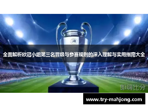 全面解析欧冠小组第三名晋级与参赛规则的深入理解与实用指南大全