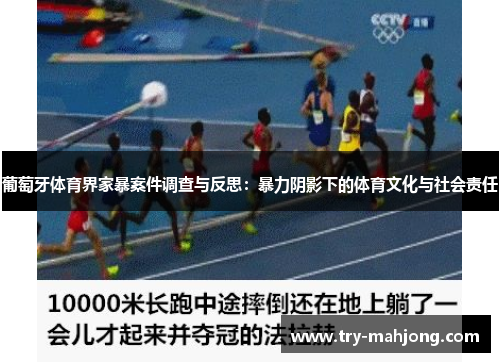 葡萄牙体育界家暴案件调查与反思:暴力阴影下的体育文化与社会责任 葡萄牙体育界家暴案件调查与反思:暴力阴影下的体育文化与社会责任