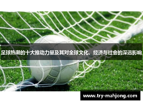 足球热潮的十大推动力量及其对全球文化、经济与社会的深远影响